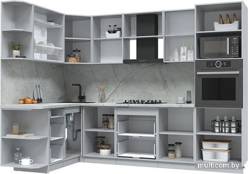 Интерлиния Берес 1.68x2.8 ВТ левая (дуб снежный/дуб королевский/серый каспий)