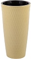 Кашпо El Casa Керама 640431 (темно-бежевый)