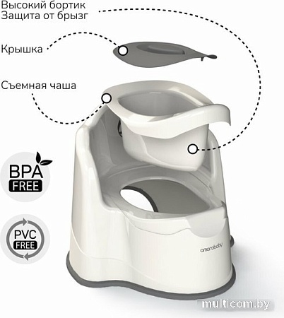 Amarobaby Ergonomic AB221103Er/33 (молочный)