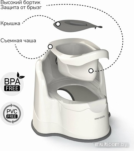 Amarobaby Ergonomic AB221103Er/33 (молочный)