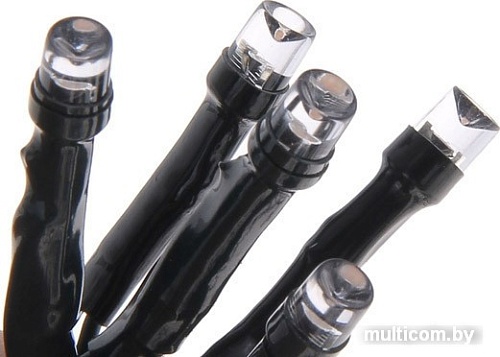 Бахрома Luazon Led-180 (4x0.6 м, фиолетовый) [187275]