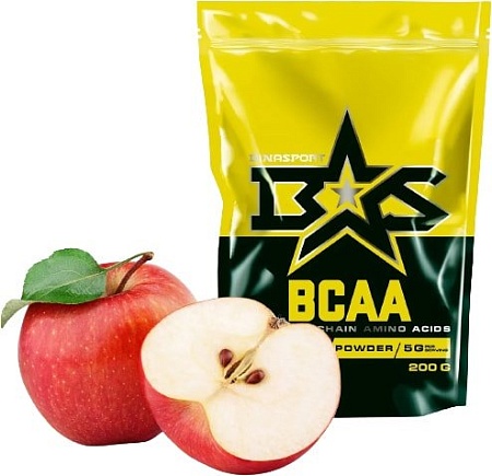 Аминокислоты Binasport BCAA (200г, яблоко)