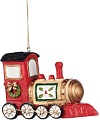 Елочная игрушка Goodwill Xmas 2023 Паровоз с венком TR 21128-1