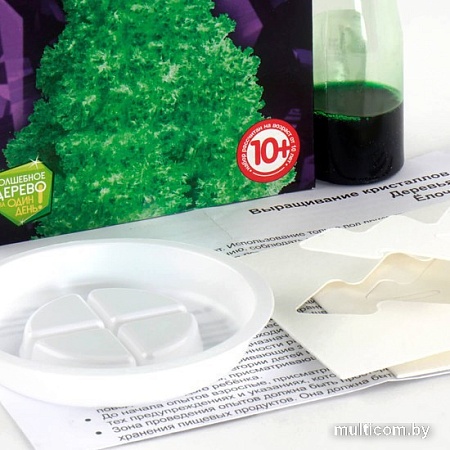 Набор для опытов Lori Деревья. Зеленая елочка Крд-002