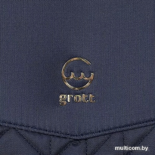 Чемодан Grott 338-1731/3-20 (темно-синий)
