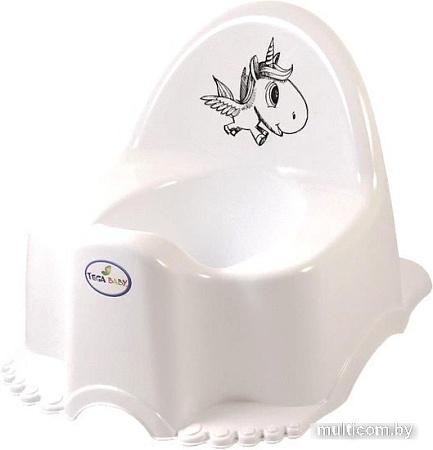 Детский горшок Tega Эко Единорог PO-055-103 (белый)