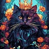 Картина по номерам Lori Царь-кот Кпн-376