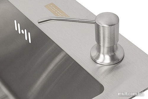 Кухонная мойка ARFEKA ECO AR 500*500 + AR RM 01 + AR DS 11 SATIN