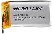 Аккумуляторы Robiton LP603060 1100mAh 1 шт