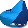 Кресло-мешок Flagman Груша Мини L Г0.1-273 (голубой/синий)
