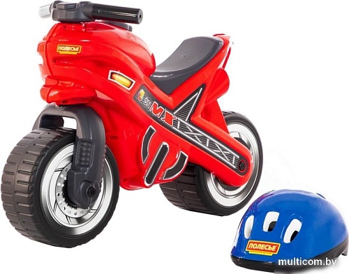 Каталка Полесье МХ 46765 (со шлемом)