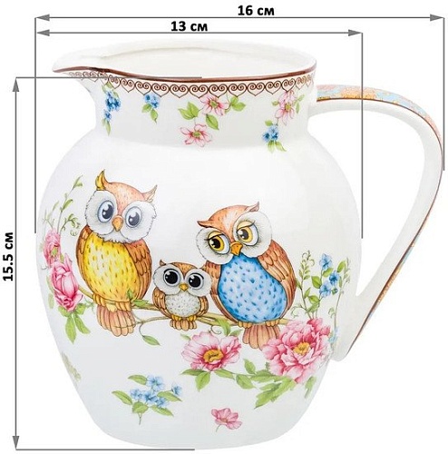 Кувшин Elan Gallery Совушки 420344
