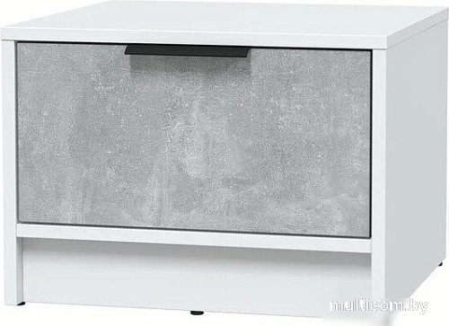 Комоды, тумбы Интерлиния Концепт КТ-ТК1-35 (бетон/белый платинум)