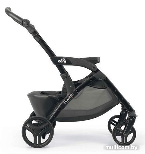 Универсальная коляска CAM Tris Fluido Easy (3 в 1, черный спорт)