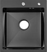 Кухонная мойка ARFEKA ECO AR 450*500 BLACK PVD NANO