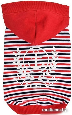 Футболка Puppia Skipper PAUA-TS1812-RD-M (M, красный)