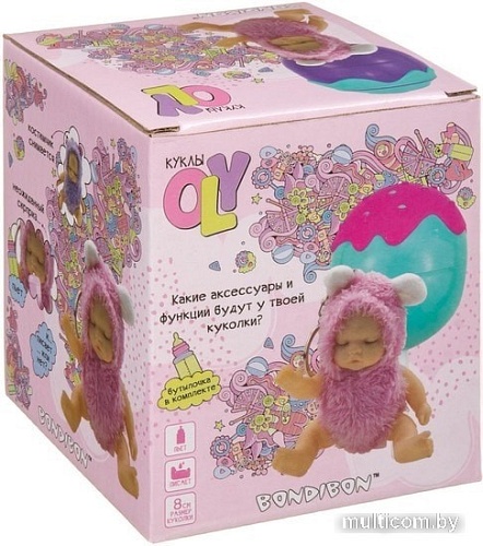 Кукла Bondibon OLY спящая ВВ3880