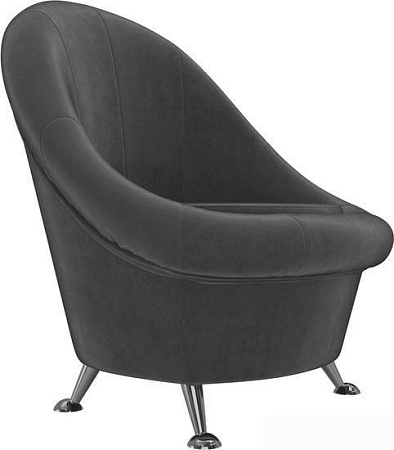 Интерьерное кресло Mebelico 252 105537 (велюр, серый)