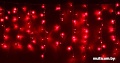 Световой дождь Luazon Led-180 (1.5x1 м, красный) [1080455]