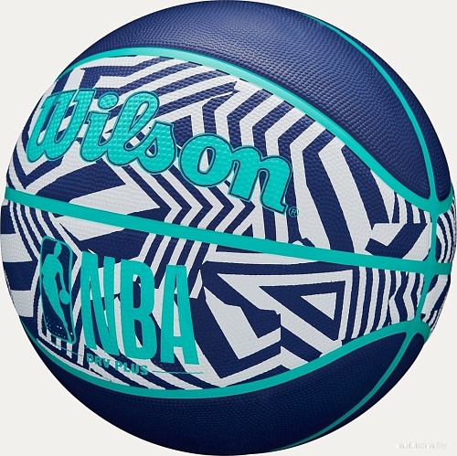 Баскетбольный мяч Wilson NBA DRV Plus Camo Indigo WZ3016102XB7 (7 размер)