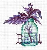 Набор для вышивания Сделай своими руками Пряные травы. Базилик П-54С