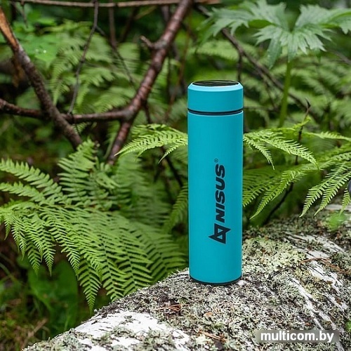 Термос Nisus N.TM-049-T 0.45л (бирюзовый)