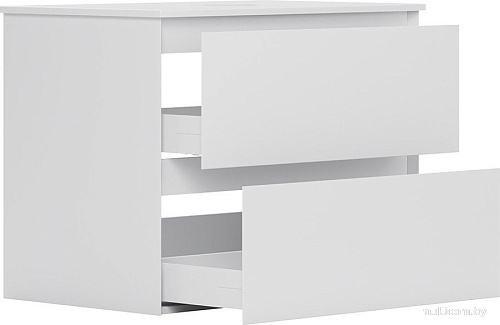 Belux Тумба под умывальник Luna НП 100-02 (18, белый матовый)