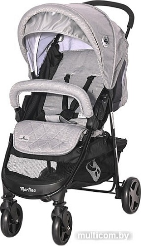 Коляска прогулочная «книга» Lorelli Martina 2021 (cool grey)