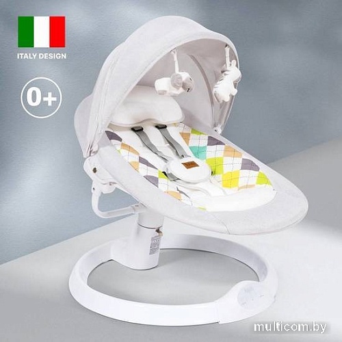 Шезлонг Nuovita Attento А1 (молочный/белый)