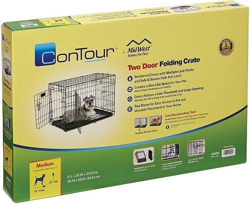 Клетка Midwest Contour для собак 2 двери 830DD (78x49x54.5см)
