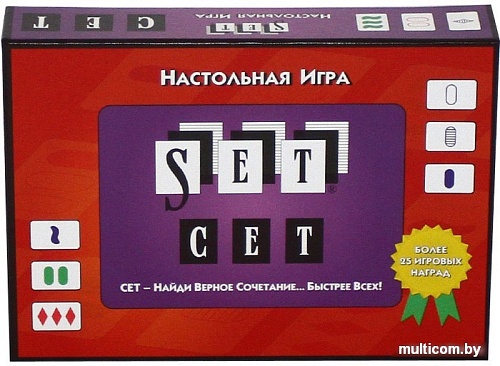 Настольная игра Стиль Жизни Сет (Set)