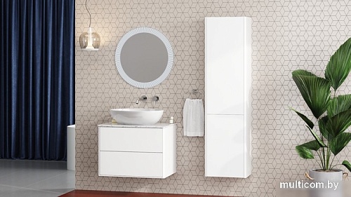 Belux Шкаф-пенал Джаз ПН 40 (белый глянцевый)