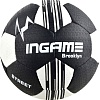 Мяч Ingame Street Brooklin 2020 (5 размер, черный/белый)