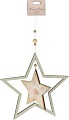Елочная игрушка Koopman Звезда DH8053070