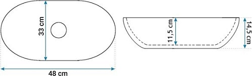 Умывальник Rea Linda