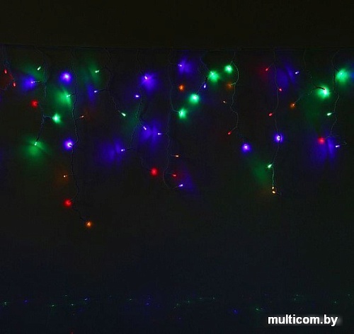 Бахрома Luazon Led-160 (3x0.6 м, мульти) [1080173]