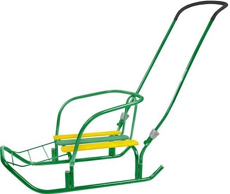 Санки Nika Ветерок 7 (зеленый)