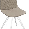 Стул Трия Шерри К4 (белый матовый/велюр Confetti Smoke)