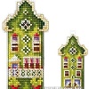 Набор для вышивания Сделай своими руками Домики. Оливковый домик Д-16С