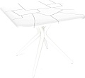 Кухонный стол Sheffilton SHT-TU30/TT30 83/83 (белый/белый)