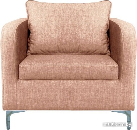 Интерьерное кресло Brioli Терзо (рогожка, J11 розовый)