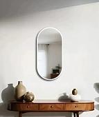 Зеркало eMZe 45x77 UV.45.77.BEL (белый с УФ-окантовкой)