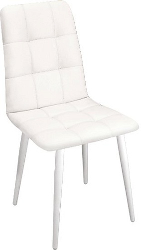 Стул Трия Аспен К1С (белый матовый/кож.зам Polo White)