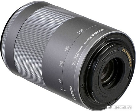 Объектив Canon EF-M 55-200mm f/4.5-6.3 IS STM (серебристый)