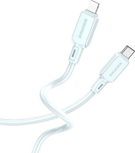 Кабель Borofone BX94 Lighting - USB Type-C (1 м, голубой)