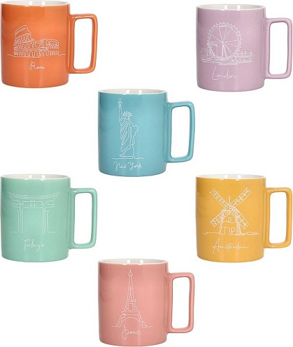 Кружка Tognana Iris City Mug IR61436M271_1