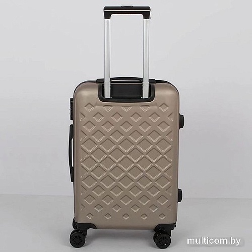 Чемодан-спиннер Mr.Bag 338-9102/5-22TAP (кофе)