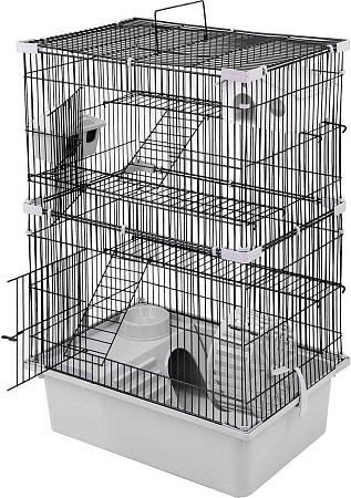 Клетка ЕСО Рикки 43112св-сер-черн