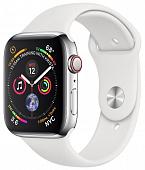 Часы Apple Watch Series 4 GPS + Cellular 40mm Stainless Steel Case with Sport Band