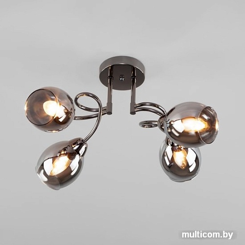 Люстра средней высоты Евросвет Roselyn 30171/4 (черный жемчуг)